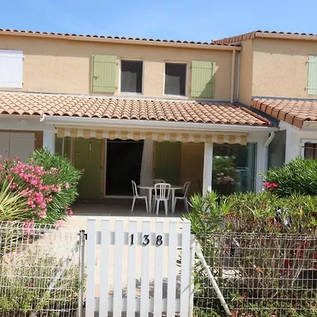 Villa Jolie Maison De Climatisee, Wifi, 2 Terrasse Parking Privatif Plein Sud Dans Securisee Avec Piscine Commune 800 M De La Lrcs138