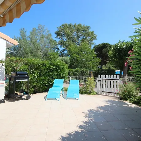 Vila Jolie Maison De Climatisee, Wifi, 2 Terrasse Parking Privatif Plein Sud Dans Securisee Avec Piscine Commune 800 M De La Lrcs138 Portiragnes